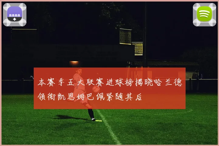 本赛季五大联赛进球榜揭晓哈兰德领衔凯恩姆巴佩紧随其后